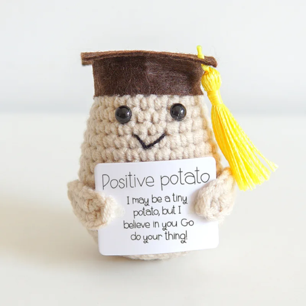 Hand-Knitted Motivational Toy