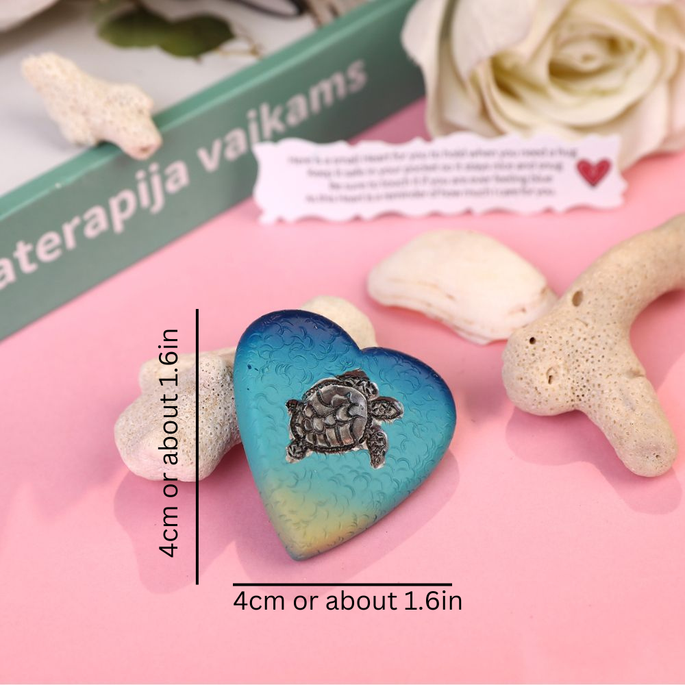 Turtle Pocket Heart Hug