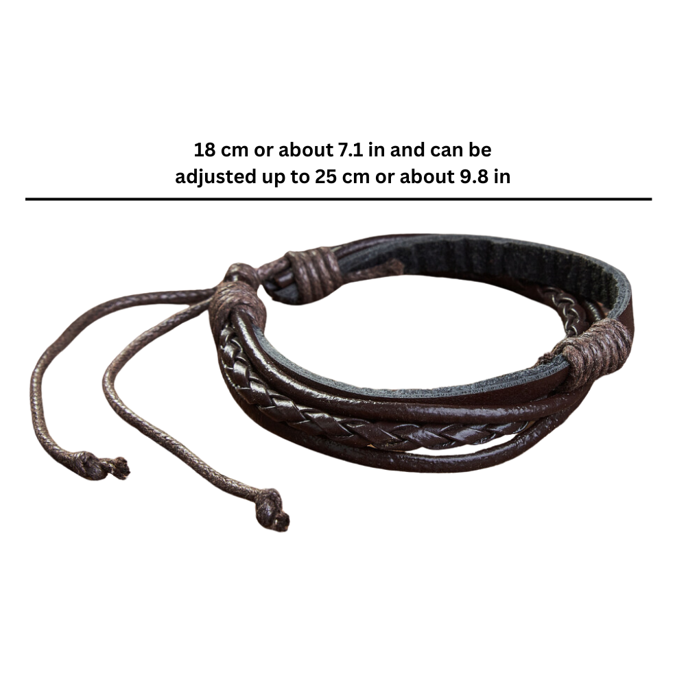 Personalized Leather Bracelet
