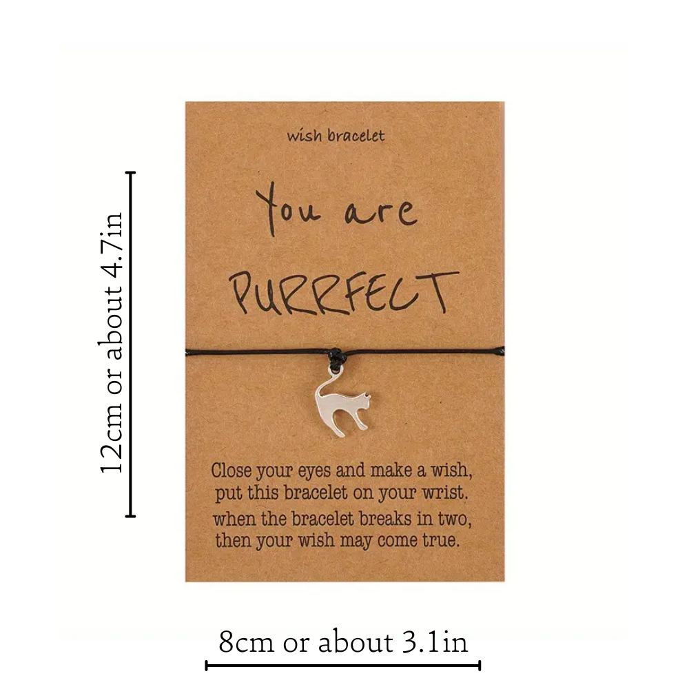 "You Are Purrfect" Bracelet