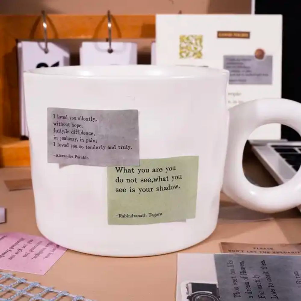 Vintage Quotes Stickers (60 Stickers)