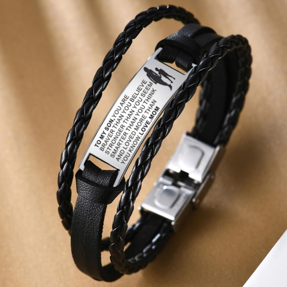 "From Mom to Son" Bracelet