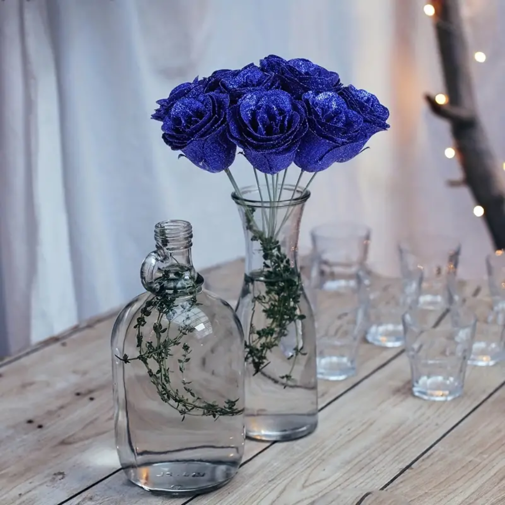 Glitter Flower Rose Bouquet