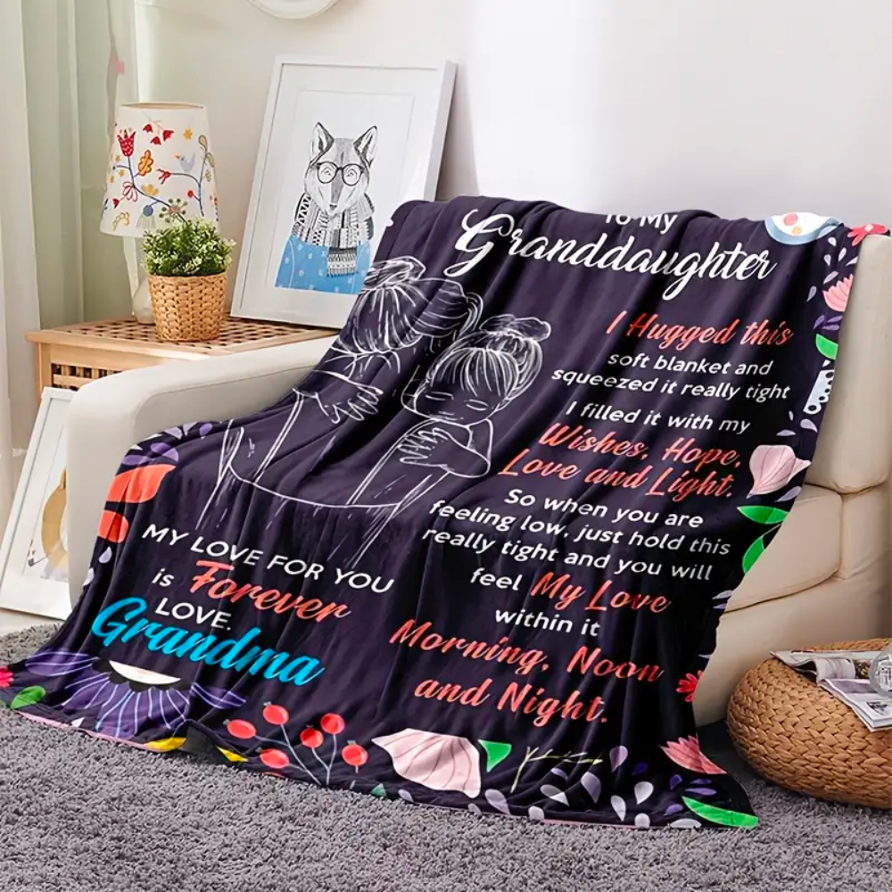 Grandma's Blossom Hug Blanket