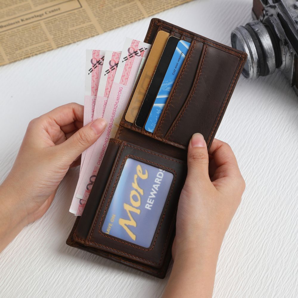Personalized Leather Wallet