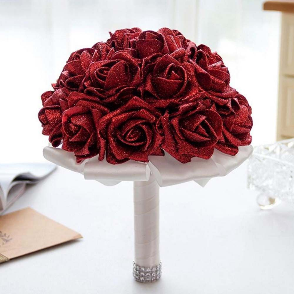 Glitter Flower Rose Bouquet