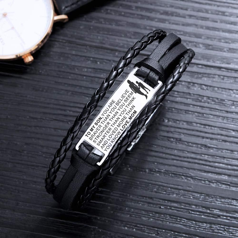 "From Mom to Son" Bracelet