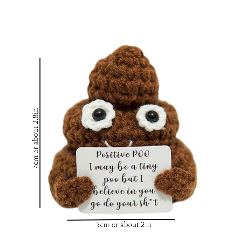 Hand-Knitted Motivational Toy