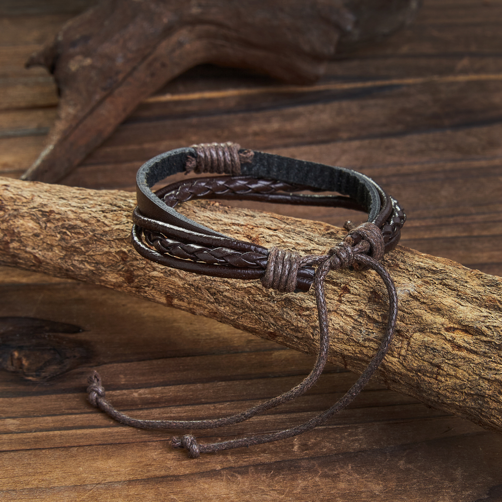 Personalized Leather Bracelet
