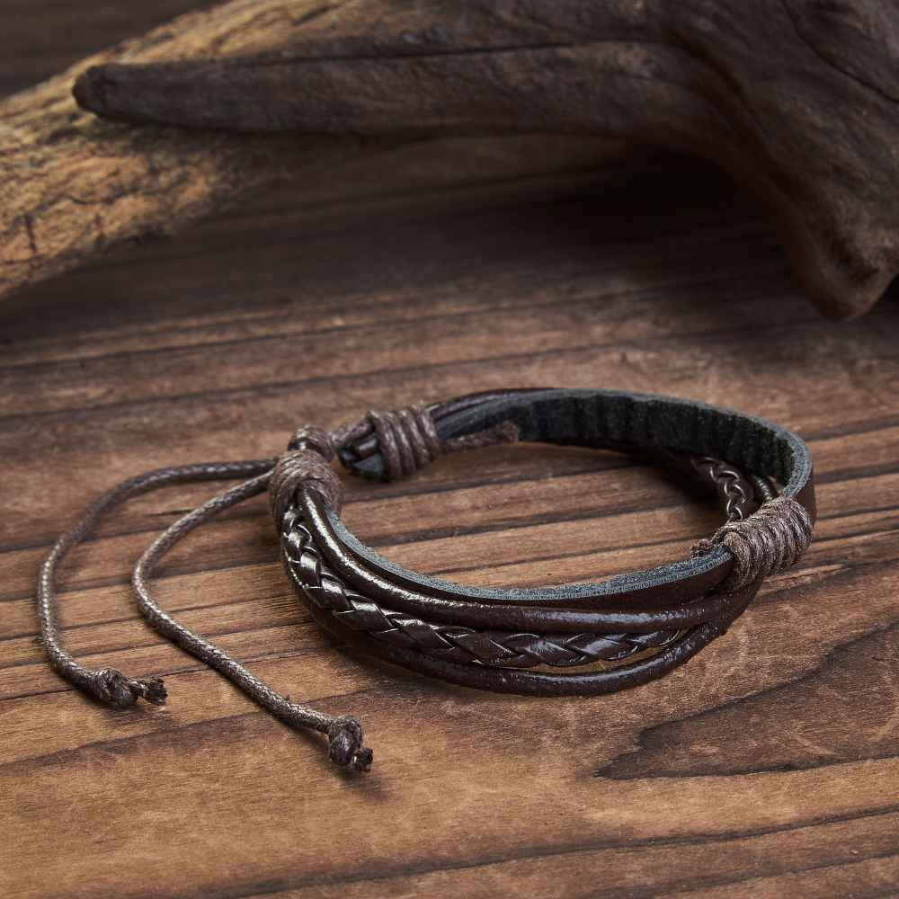 Personalized Leather Bracelet