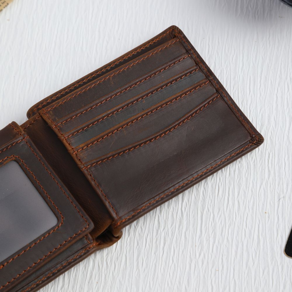 Personalized Leather Wallet