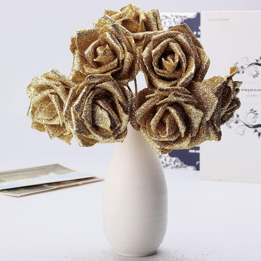 Glitter Flower Rose Bouquet