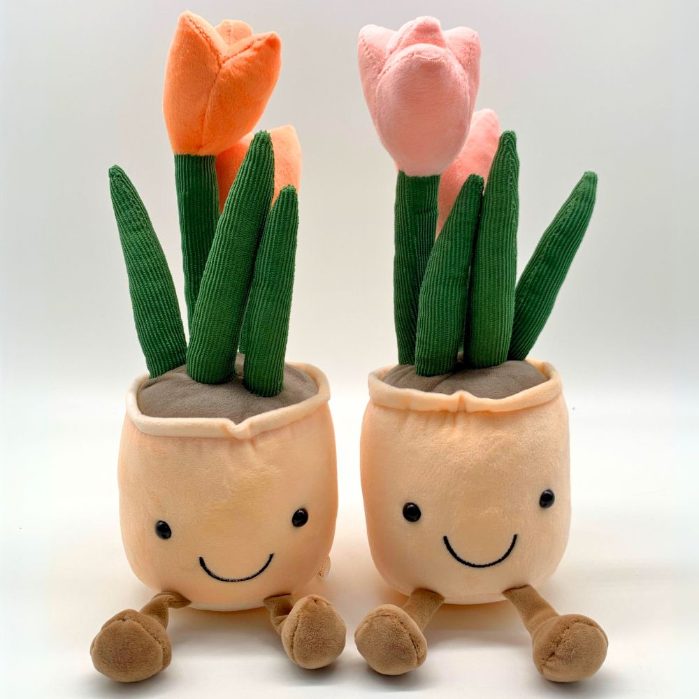Smiley Tulip Plush