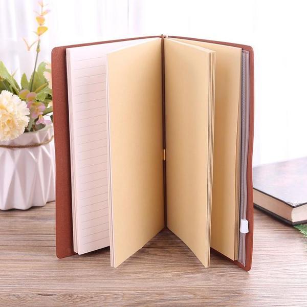 Vintage Engraved Journal (Pages Included)