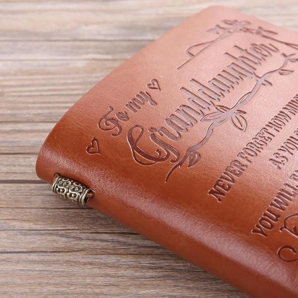 Vintage Engraved Journal (Pages Included)