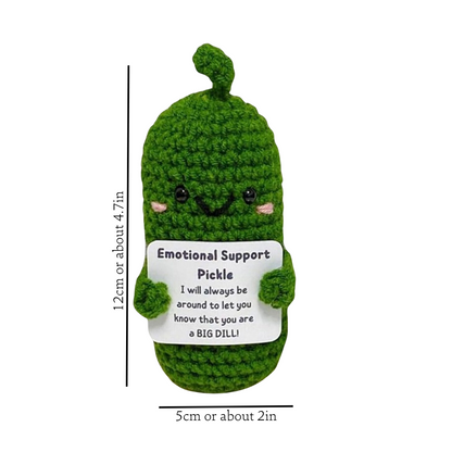Hand-Knitted Motivational Toy