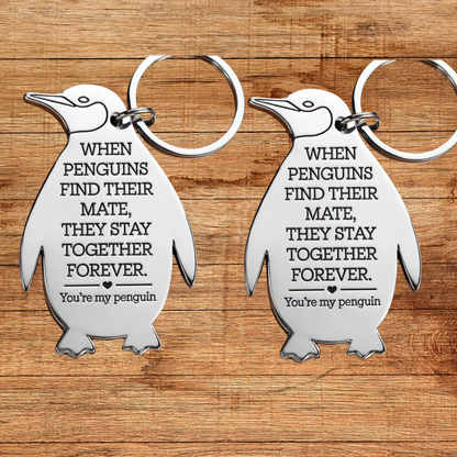 Penguin Forever Keychain