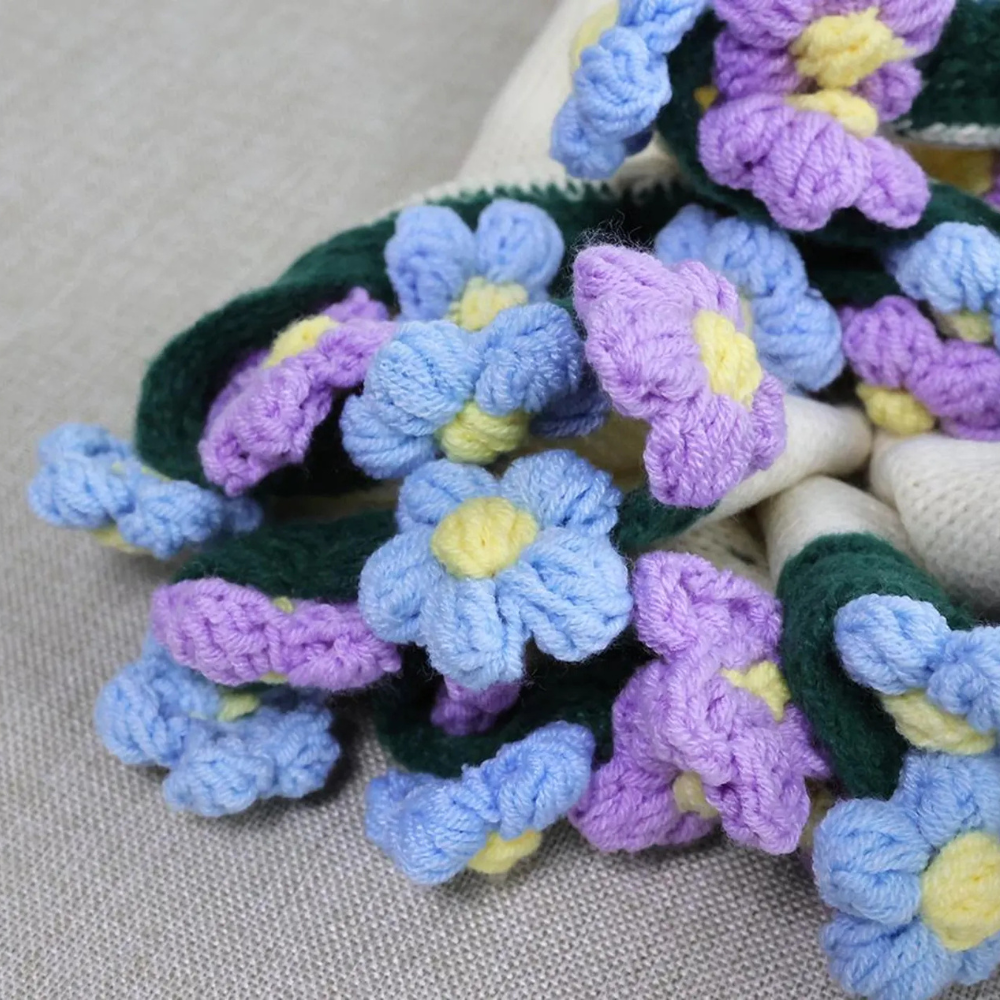 Rosie™ | Crochet Bouquet Blanket