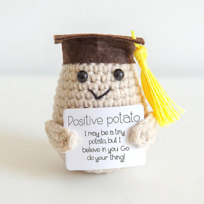 Hand-Knitted Motivational Toy