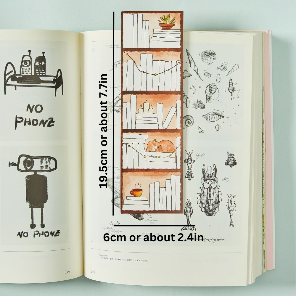 Bookshelf Tracker Bookmark