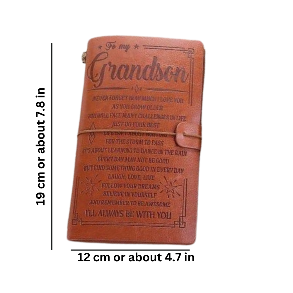 Vintage Engraved Journals [Pages Included]