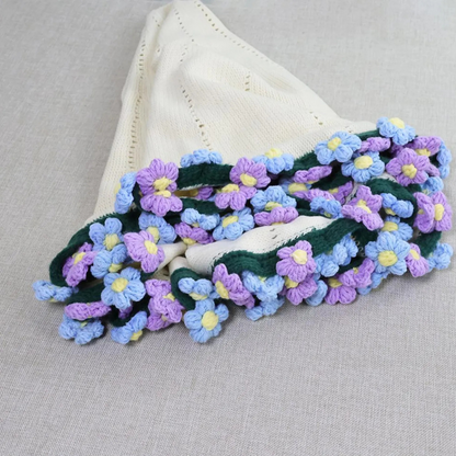 Rosie™ | Crochet Bouquet Blanket