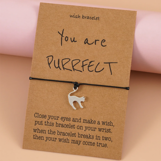 "You Are Purrfect" Bracelet