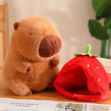 Strawberry Capybara Plush