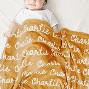 Personalized Baby Name Blanket