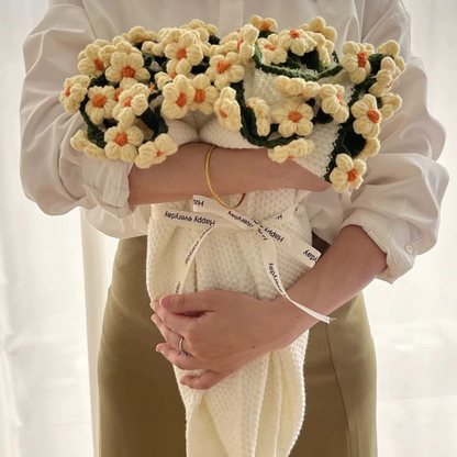 Rosie™ | Crochet Bouquet Blanket