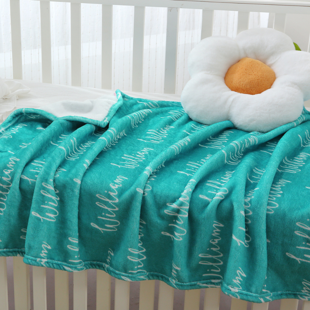 Personalized Baby Name Blanket