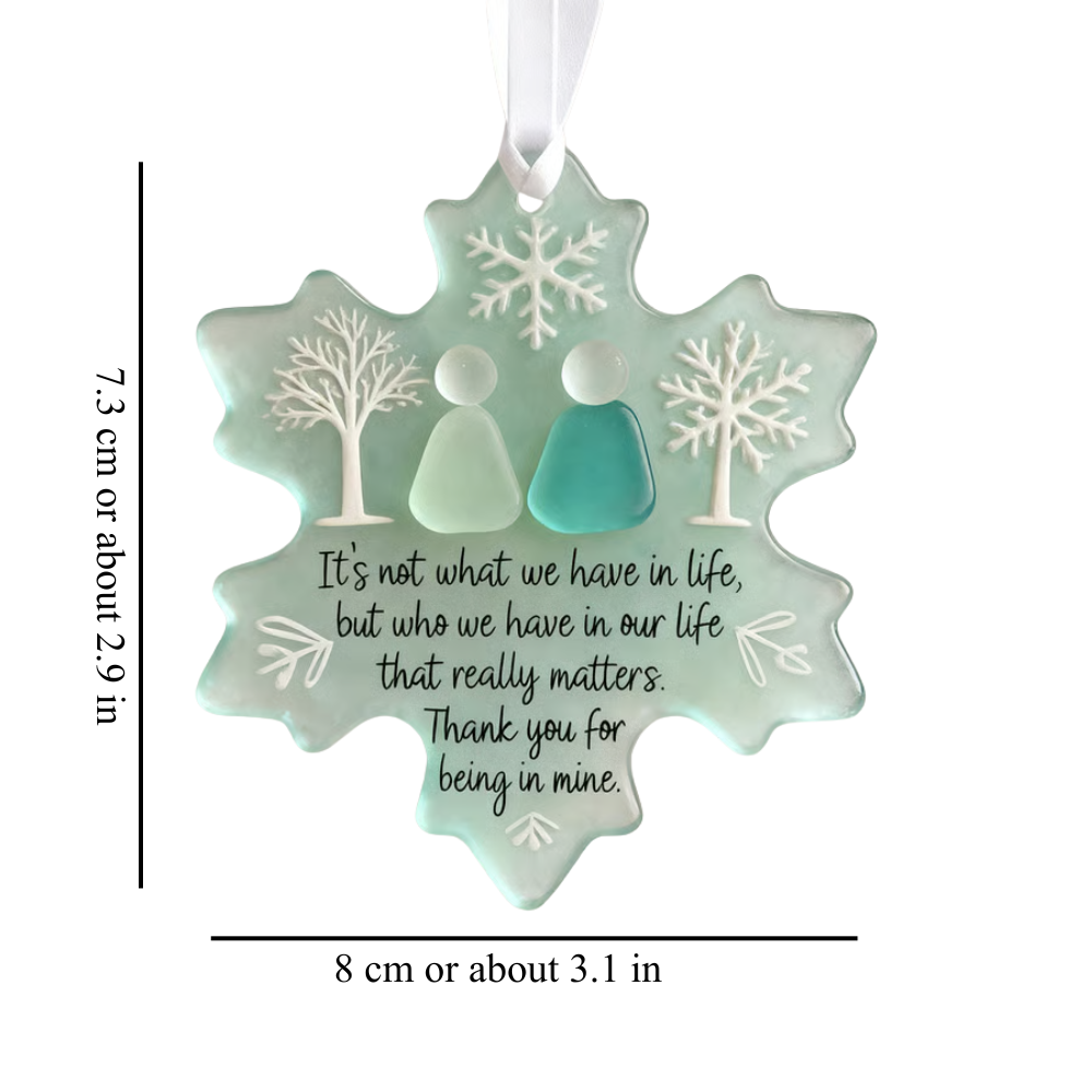 BlueWave™ | Sentimental Snowflake Ornament