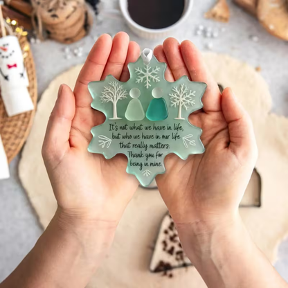 BlueWave™ | Sentimental Snowflake Ornament
