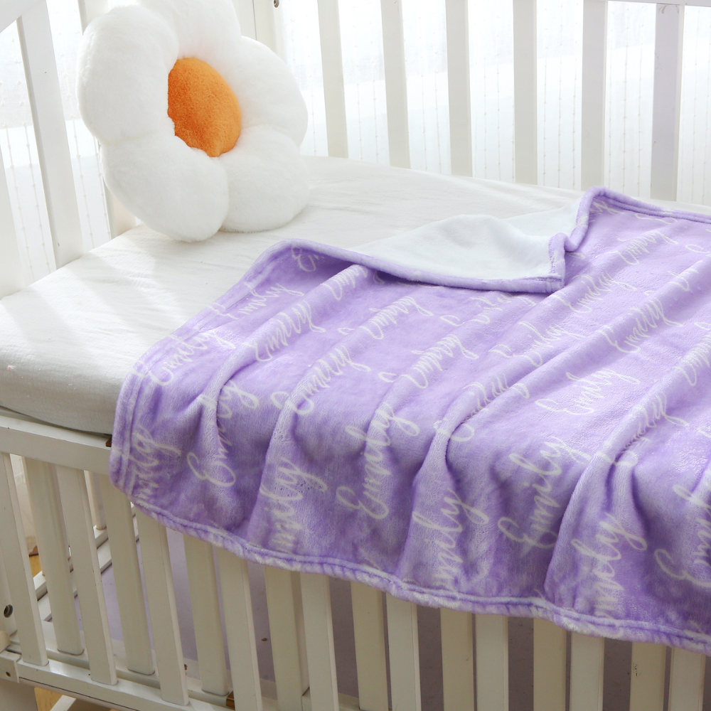 Personalized Baby Name Blanket