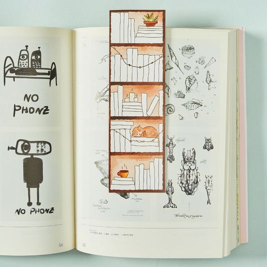 Bookshelf Tracker Bookmark