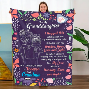 Grandma's Blossom Hug Blanket