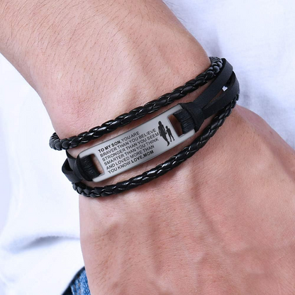 "From Mom to Son" Bracelet