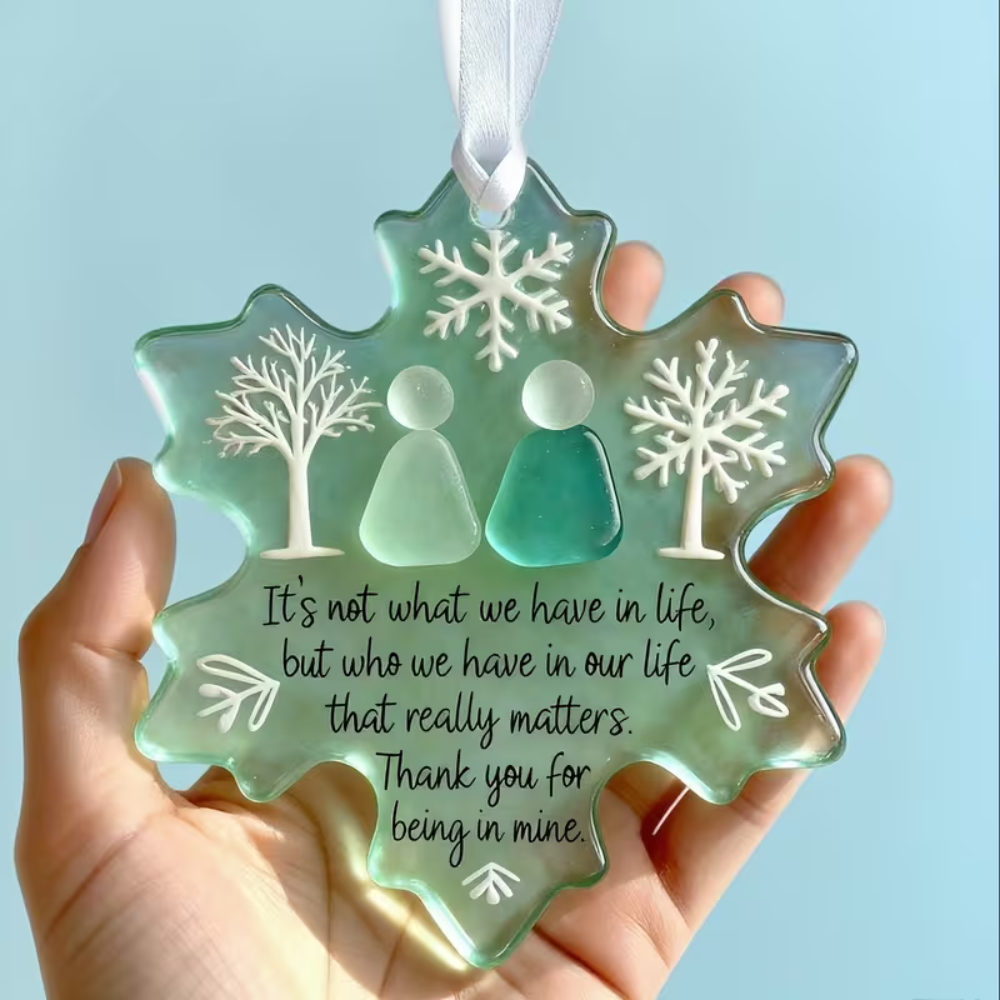 BlueWave™ | Sentimental Snowflake Ornament