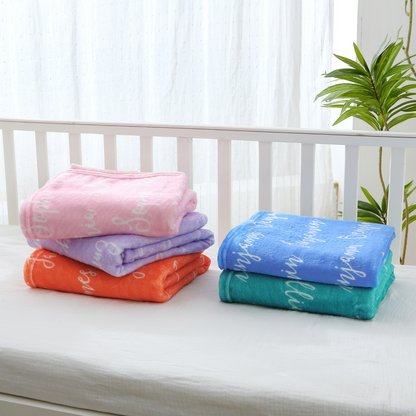 Personalized Baby Name Blanket