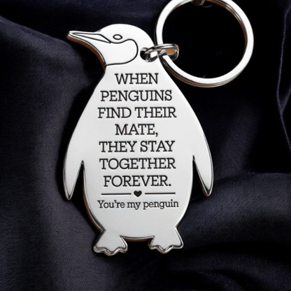 Penguin Forever Keychain