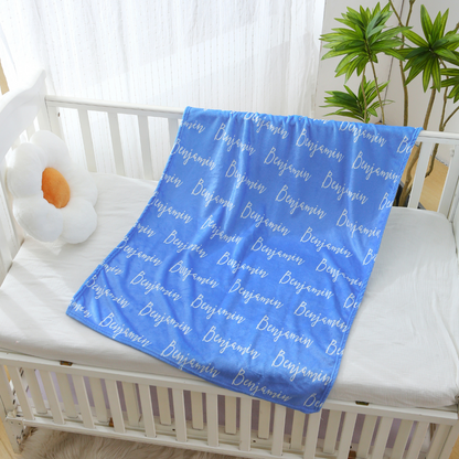 Personalized Baby Name Blanket