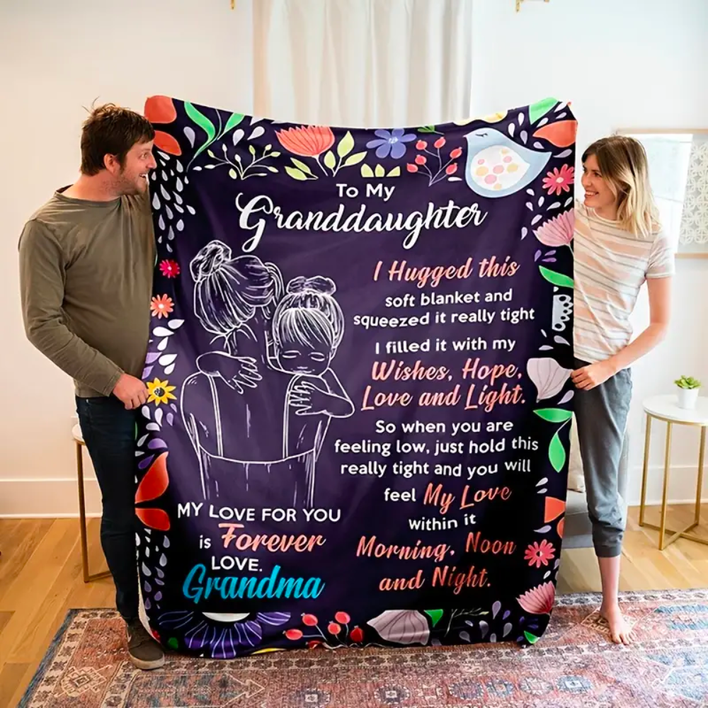 Grandma's Blossom Hug Blanket