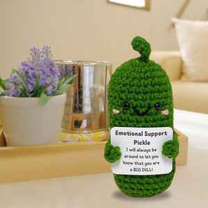 Hand-Knitted Motivational Toy
