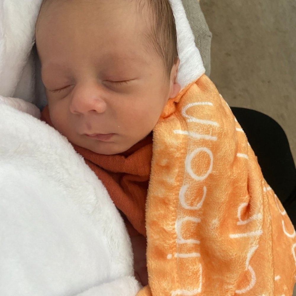 Personalized Baby Name Blanket