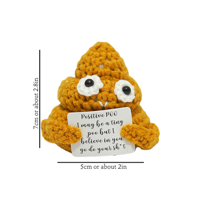Hand-Knitted Motivational Toy