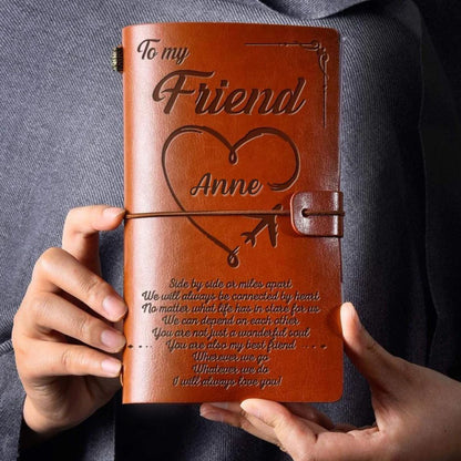 Vintage Engraved Journal (Pages Included)