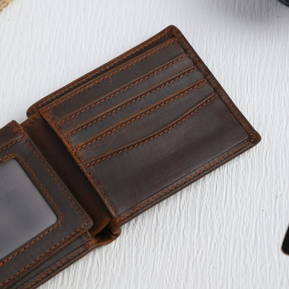 Personalized Leather Wallet