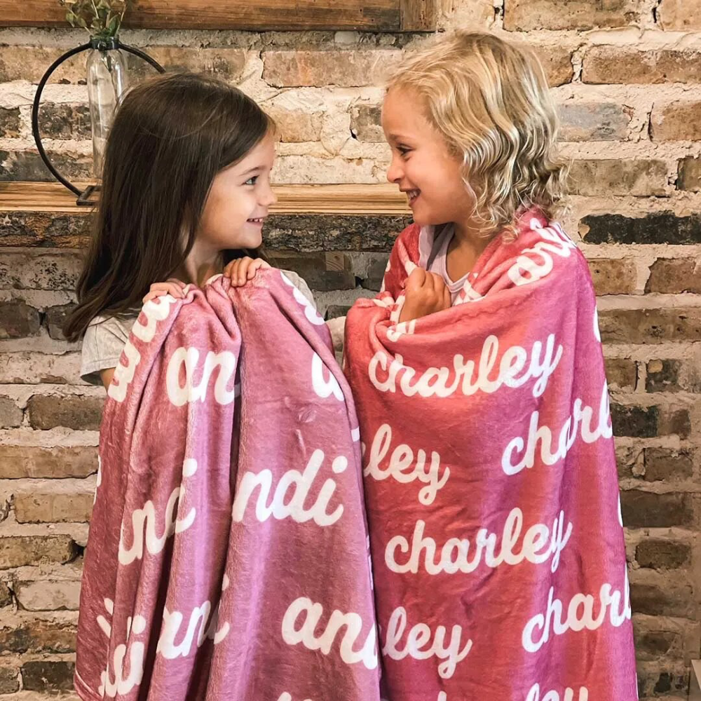 Personalized Baby Name Blanket