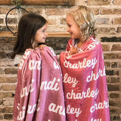 Personalized Baby Name Blanket