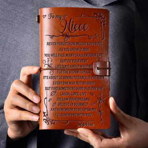 Vintage Engraved Journals (Pages Included)